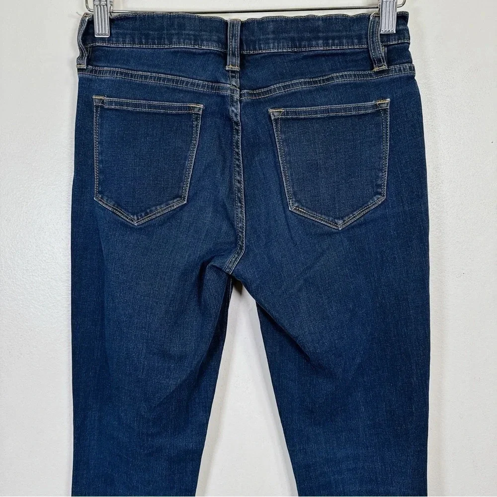 J.Crew Dark Wash Toothpick Skinny Jeans